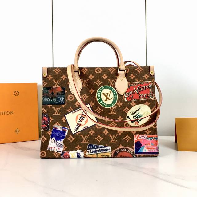 M47147,M45039本款Onthego 中号手袋将经典 Monogram 帆布与 Monogram Reverse 帆布分饰两侧，迥异风尚随心呈现。Tor