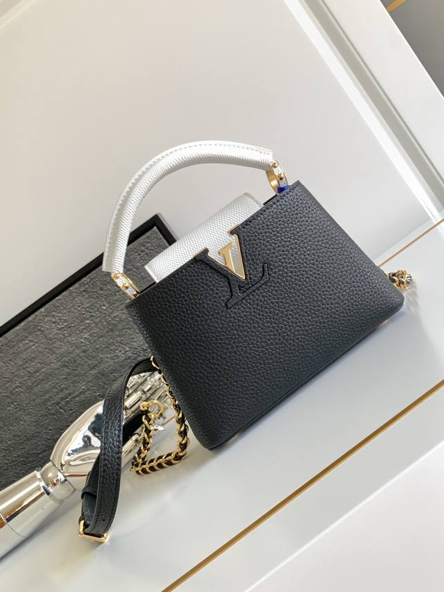 特级原厂 M85829 黑色 动态芯片版 皮料是意大利A级皮料是在于品质、五金、面料、手工、油边、A级出品 尺寸:21X14X8Cm