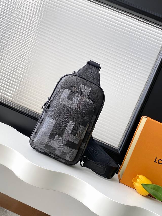 动态163C芯片 顶级原单加强版 M14953迷彩 本款胸包系列 Avenue 单肩包取材 Pharrell Williams 焕新演绎的 Damoflage 动态163C芯片 顶级原单加强版 M14953迷彩 本款胸包系列 Avenue 单肩包取材 Pharrell Williams 焕新演绎的 Damoflage