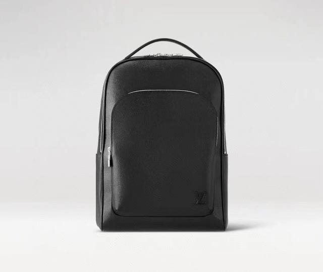 N40499黑格 N40501压格 M30977十字纹 平纹牛皮Avenue 双肩包取材 Damier Graphite 涂层帆布，以简明线条传递儒雅风范。拉链