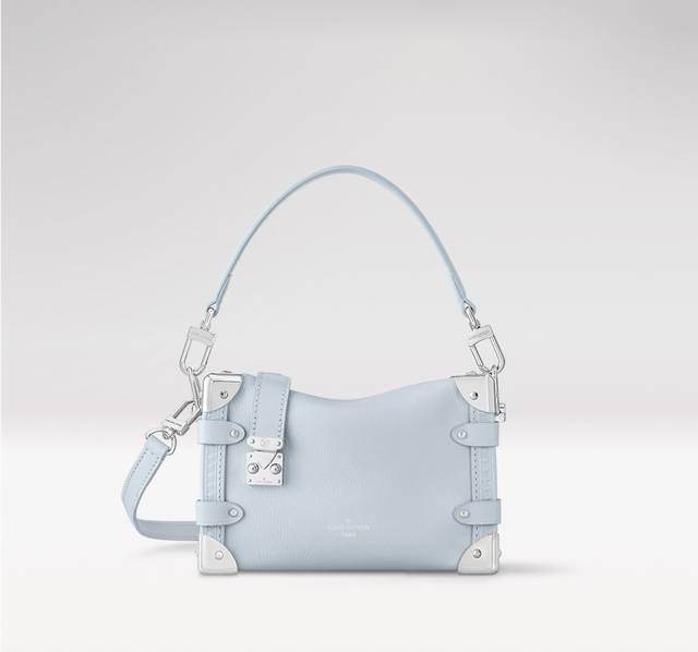 M23817小黑色 M23915米白 M25067蓝色 M23818棕色 顶级原单 大号25160黑色 M25072灰色本款 Side Trunk 小号手袋取材