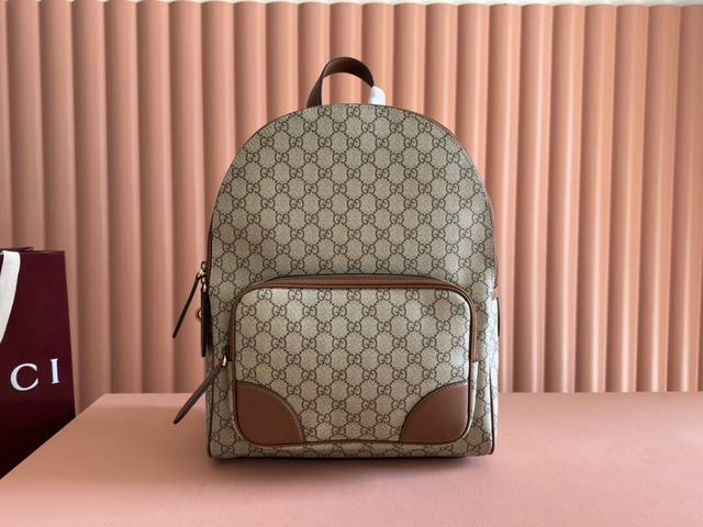 Gucci新款专柜品质，顶级原单货，实物实拍！款号821159啡棕。尺寸：宽31X高41X侧宽18，出货啦！