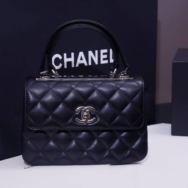 型号：4654黑色银扣白叻五金 尺寸：19.5*8*14.5Cm