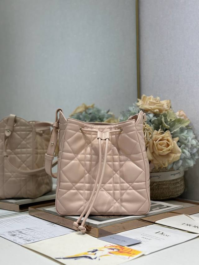 正品级 ，高版本中号 D-Motion 手袋 粉色 带可扫描高版本163变码芯片！这款 D-Motion 手袋是二零二五冬季成衣系列新品，时尚实用的桶式设计，别