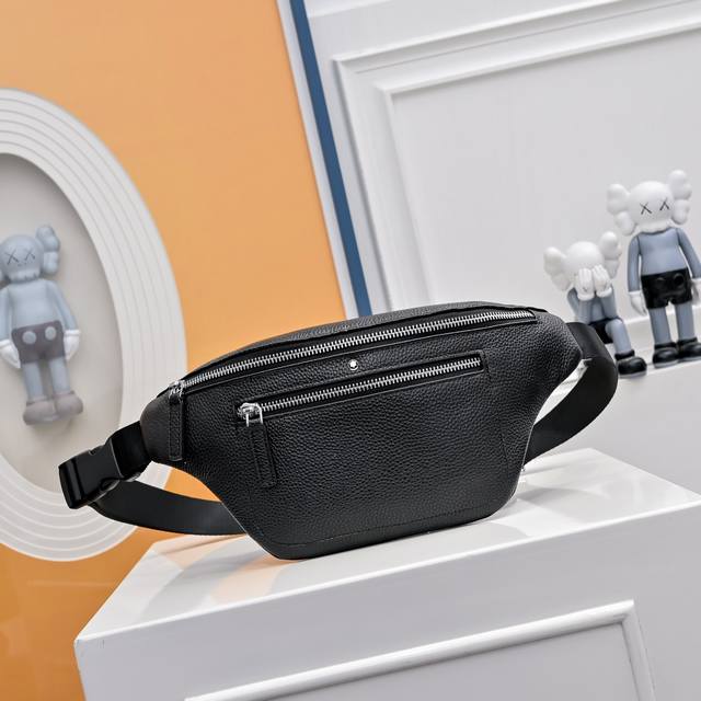 万宝龙官网同步 高版本 腰包胸包 独家首发 原单牛皮材质 顶级五金配件 非市面普通货 低调奢华 完全不浮夸的款式 日常又时髦 规格：35-17-7Cm