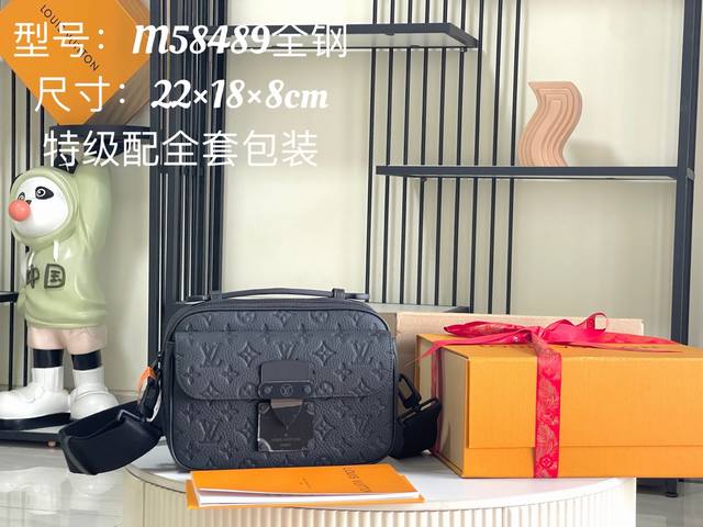 163 芯片 特级配全套包装 特级全钢五金 原厂皮 M58489 皮料是正品代工厂P意大利A级皮料 特级正品 :所谓的特级正品．是在于品质、五金、面料、手工、油