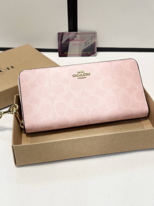 颜色 粉尺寸 19X11蔻驰专柜款原版牛皮专柜新宠手提可拆卸多功能钱包手包，做工精细内阁丰富有尽有低调奢华