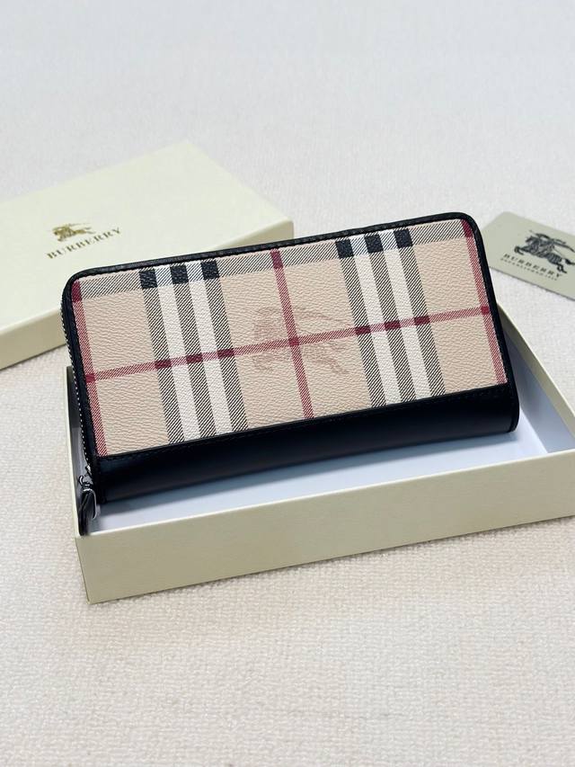 颜色 黑尺寸 20X10巴宝莉新款手包男女通用原版布配牛皮，一流手感，看细节多卡位大容量，现货供应