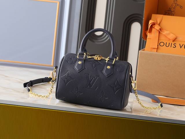 升级原版 M12713 M58953 M46875奶茶色M46883白配蓝M46518粉色 M46517蓝色M46575顶级原单本款 Speedy Bandou