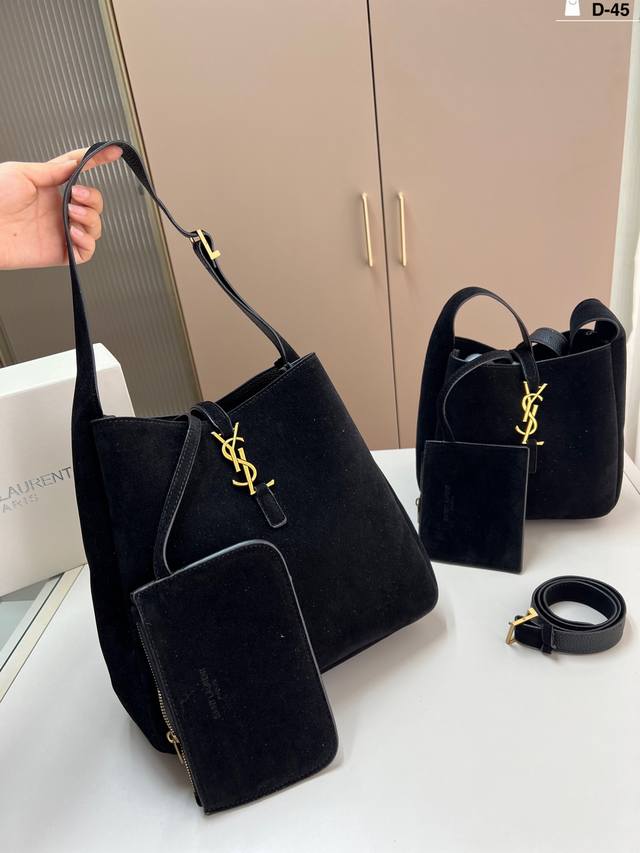 大 圣罗兰Ysl 双面水桶包实用又时髦是日常搭配率蛮高的单品 La~D-45尺寸20×19 28×25