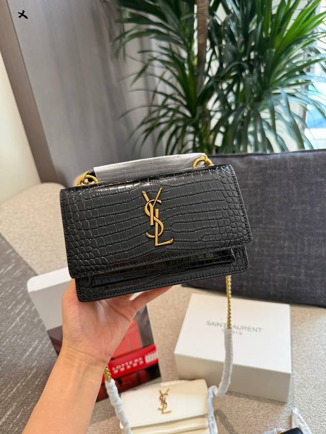 Ysl王子文同款日落包 小号18Cm双盒包装