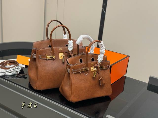 无盒Size：30Cm 25Cm背铂金包的季节来啦爱马仕Bk30原版品质 头层牛皮 手感！质感！