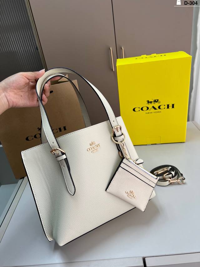 配卡包 Coach蔻驰托特‘‘Coach经典的Mollie Tote 包型内层分隔 立体造型搭配 也是百搭的D-304尺寸25×21飞机盒