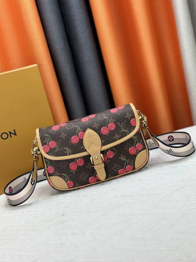 官方最新款 对版做法 老花樱桃 白花樱桃Nanospeedy M45985七彩 斑点 M45985杏带M46049玫红带 M46388 M46386黑 M463