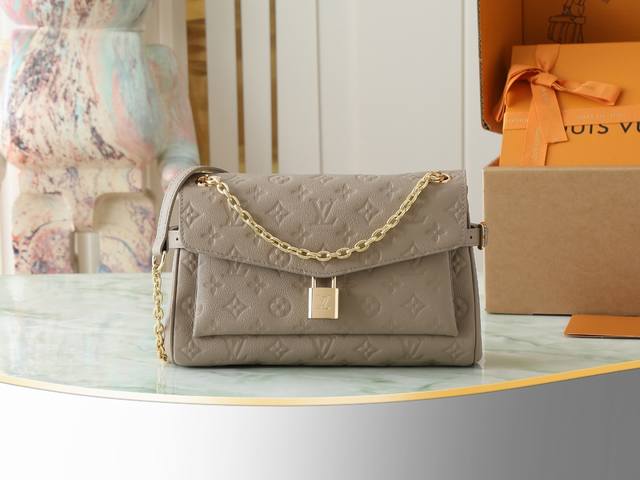 顶级原单 独家实拍 M14604卡其 M14973 全皮压花链条包 当季新款 Anytime Flap Bag 手袋 本款 Anytime Flap Bag 手