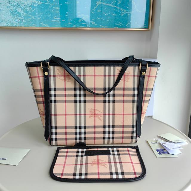 原单 下单让利80 巴宝莉最经典的子母包购物袋回货咯！内配可拆式小卡包！性价比超高！跑量款 经典永不落伍的时尚 B家控必不可少的一款 超级百搭 容量大款号：88