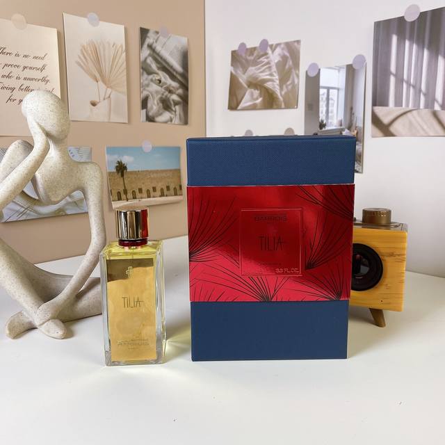 马克安夏日田园花香香水100Ml 一比一质量马克安托万巴罗斯Marc Antoine Barrois Tilia新香水夏日田园花香100Ml