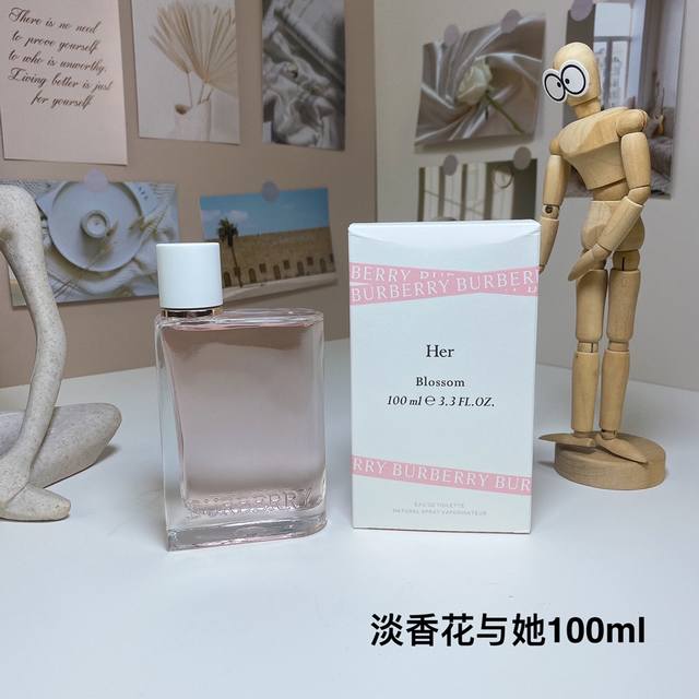 巴宝莉花与她淡香水100Ml 一比一质量 Burberry博柏利巴宝莉花与她绽放淡香水100Ml Edt Blossom Her Blossom 100 Ml 巴宝莉花与她淡香水100Ml 一比一质量 Burberry博柏利巴宝莉花与她绽放淡香水100Ml Edt Blossom Her Blossom 100 Ml