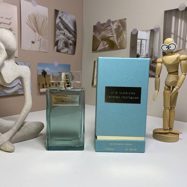 纳西素绿野晚香香水100Ml 一比一质量纳西素绿野晚香100Ml Narciso Rodriguez Wild Tuberose, 品牌：纳西索 罗德里格斯 属