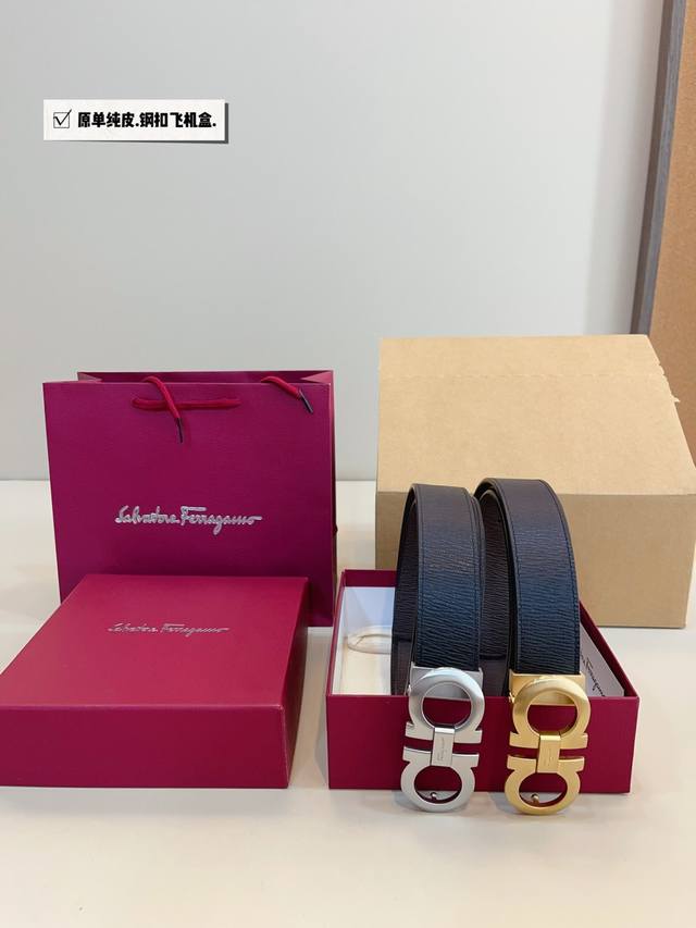精美礼盒包装 送男友 送父亲 送给自己 首选 实在太高级啦 高版本皮带腰带[ 牛皮皮带～热门款 皮带里面最火的版本啦～质量很好 全套包装！五金绝对不褪色 皮带头
