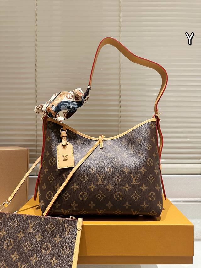 复刻版 配丝巾 Lv路易威登｜Carryall新款通勤包颜值实用 #路易威登Lv #路易威登#Iv #路易威登Louisvuitton#路易威登Carryall