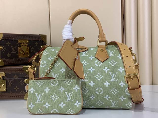 Speedy P10 BandoulièRe25 手袋 M24437 M13912 M24440果绿色 本款 Speedy P10 BandoulièRe25M