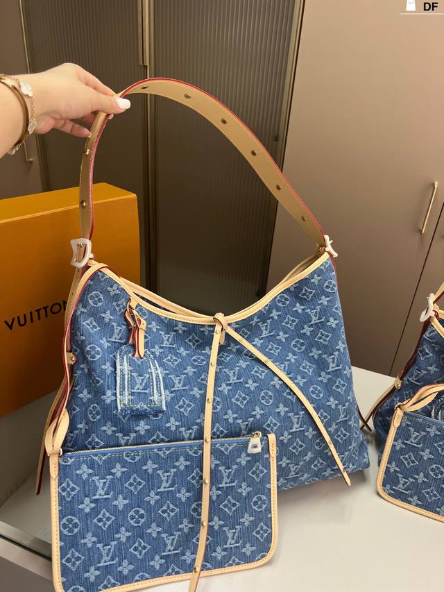 大 芯片版本 Lv路易斯威登丹宁牛仔系列 Carryall购物袋 手提单肩斜挎托特包新款购物袋 Df尺寸30×21 41×27折叠盒飞机盒 大 芯片版本 Lv路易斯威登丹宁牛仔系列 Carryall购物袋 手提单肩斜挎托特包新款购物袋 Df尺寸30×21 41×27折叠盒飞机盒