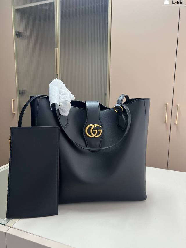 Gucci酷奇托特包购物袋 满足日常所有需要 出门旅行非常方便 L-66尺寸34×33