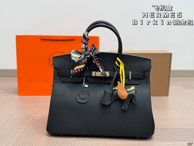 飞机盒 爱马仕Hermes Birkin铂金包 细节无敌完美 配色敲级耐看 完美适配穿搭 容量满分 上身优雅有气质 尺寸35 24