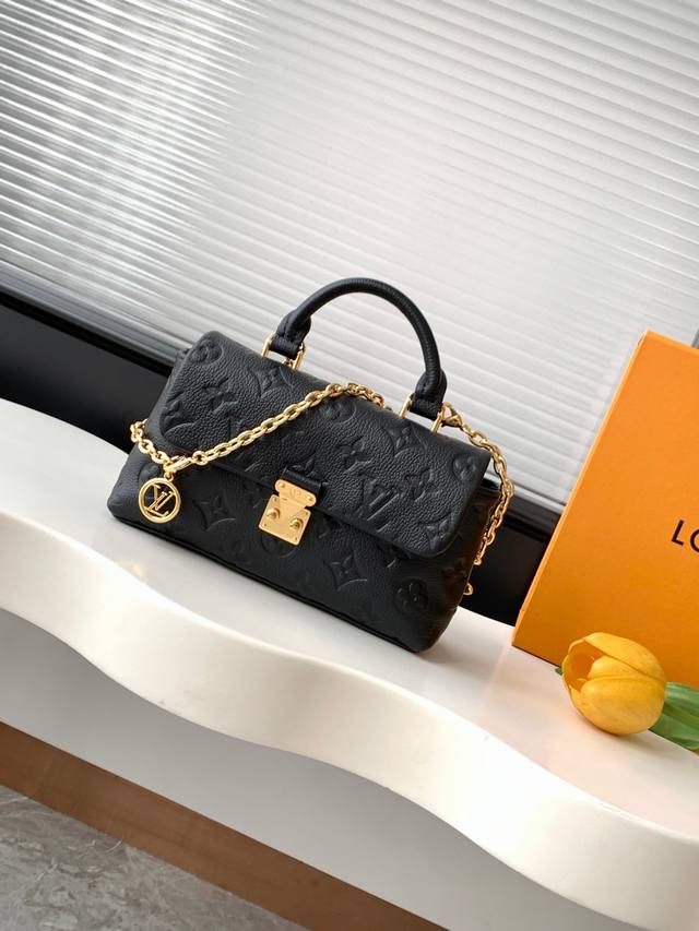 动态163C芯片 顶级原单加强版 M12145米白 M12144黑色 M13796粉色 本款 Nano Madeleine 手袋以 Monogram Empre