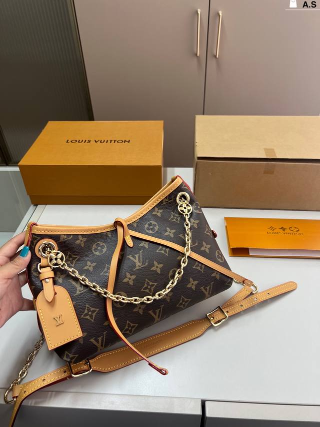 Lv凯瑞奥Carryallbb购物袋 新款购物袋 背上秒变气质女神 A.S尺寸23×16折叠盒飞机盒 Lv凯瑞奥Carryallbb购物袋 新款购物袋 背上秒变气质女神 A.S尺寸23×16折叠盒飞机盒