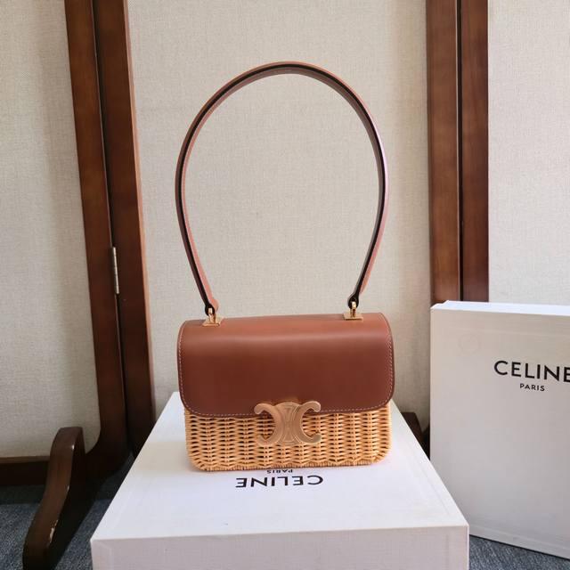 Celine25｜Teen Garance编织藤编手袋- 极致丝滑新品Garance Celine的黄金60年代，一定要拥有的漆皮手袋 -恰到好处的精致感，纯粹