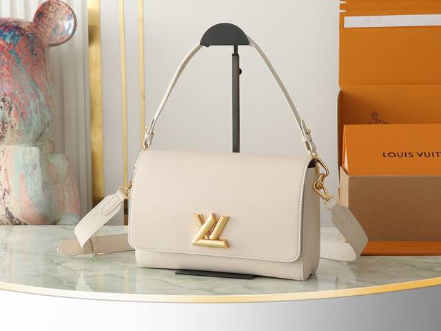 出厂价p 顶级原单 独家实拍 M25359米白 全皮Twist系列 当季新款 Soft Twist 手袋 M25359 本款 Soft Twist 手袋取材柔软