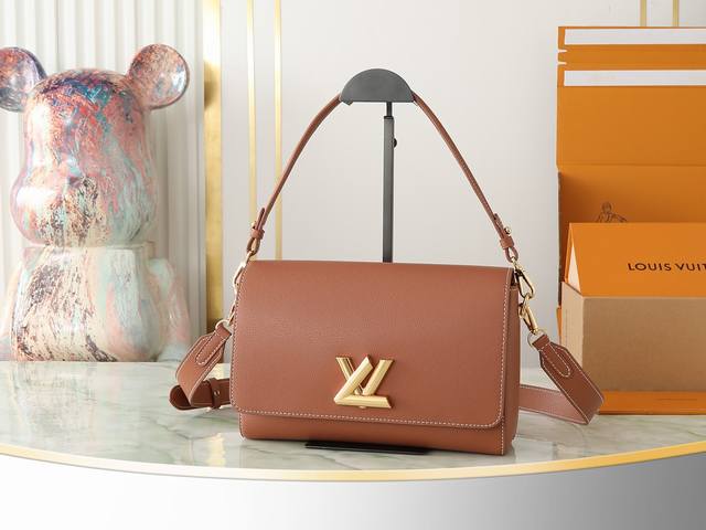 出厂价p 顶级原单 独家实拍 M24640棕色 M25359 全皮Twist系列 当季新款 Soft Twist 手袋 M25359 本款 Soft Twist