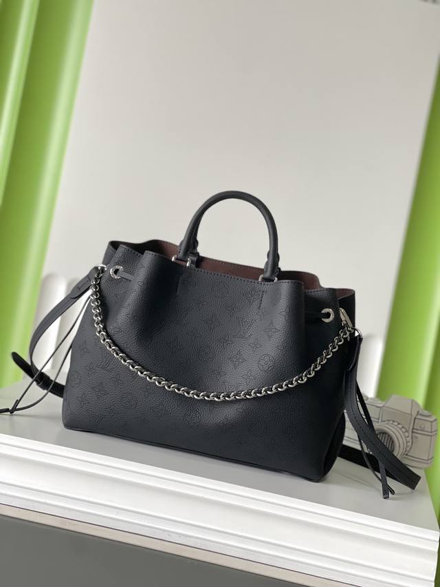 正品级 M5 0 32×23×13 Bella Tote 全皮链条手提包 顶级原单 变码芯片