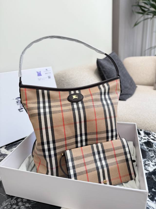 新格纹托特包 #Burberry #托特包推荐 #格子控 30Cm 新格纹托特包 #Burberry #托特包推荐 #格子控 30Cm