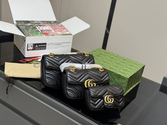 配折叠盒飞机盒 Size:16.5Cm 22Cm 26Cm Gg Marmont 三个尺寸 羊皮系列 质量很好 性价比高 古奇原单品质 配折叠盒飞机盒 Size:16.5Cm 22Cm 26Cm Gg Marmont 三个尺寸 羊皮系列 质量很好 性价比高 古奇原单品质