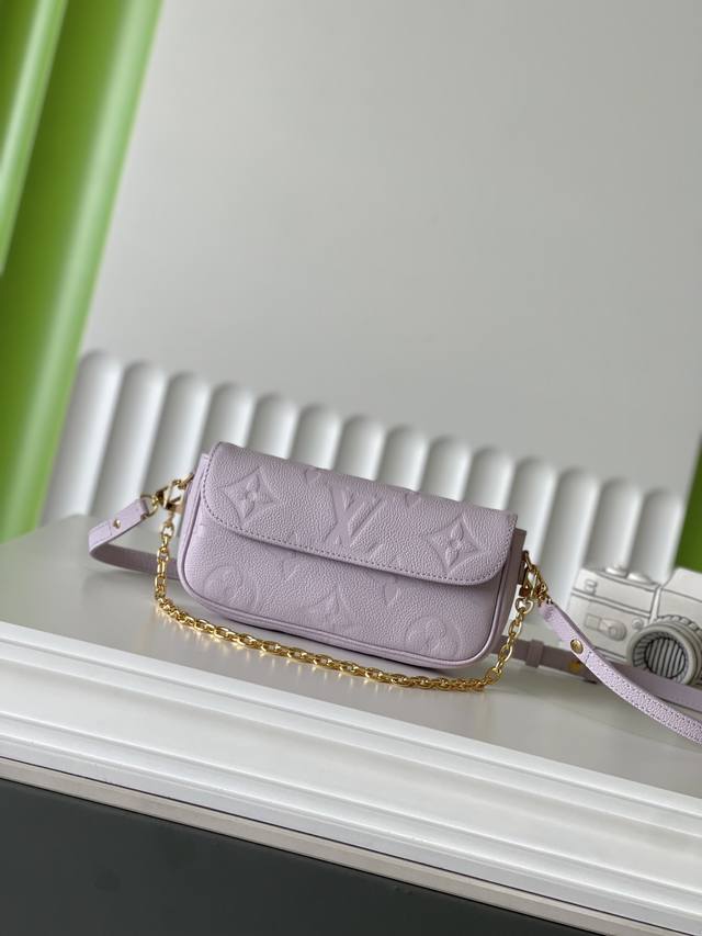 正品级 M25714 23.5×12×4.3 Chain Ivy 全皮链条斜挎包 顶级原单 变码芯片