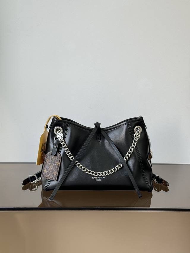 特级原厂 Carryall Bb手袋 型号: M12888 黑色 163动态芯片版 材料: A级全钢五金 进口原厂皮 尺寸: 261710Cm