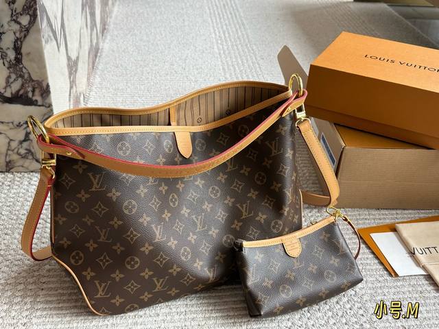 小号 配零钱包 L家官网同步上市，印花购物袋，万年不过时 专用Lv面料原单五金 原版开模定制 专柜女包 手感超软 超舒服 全部五金都带Logo 时尚百搭，网红街