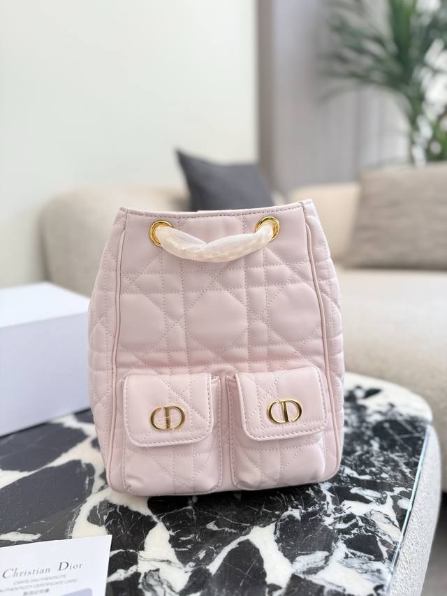 原版牛皮 Dior 这两季的全新包型，从单肩包到双肩包 分别来自 25秋冬、26早春系列 的四款手袋，单肩包、双肩包都挺百搭实用。