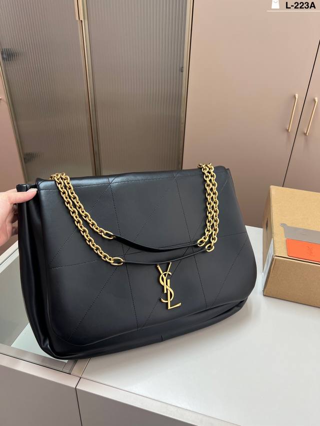 配镜子 Ysl圣罗兰Jamie托特包 Saint Laurent 爆款包 Jamie 皮质细腻韧性强 L-223A尺寸38×29飞机盒