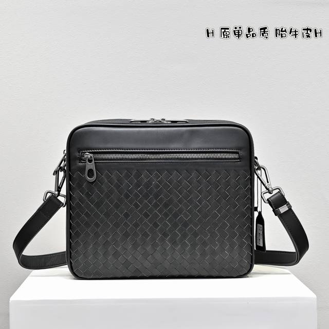 Bv原单胎牛皮全手工编织高端货配搭叻枪五金 挎包上手绝对高大上 尺寸28-23-7Cm#803