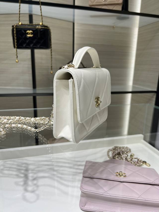 Ohanel 25K新款 大棱格 原厂牛皮 三合一 手挽 双肩 单肩 三用小书包 Ap6420Y 尺寸14X18X3 Ohanel 25K新款 大棱格 原厂牛皮