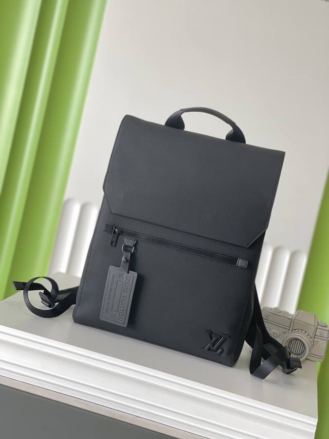 正品级 M21367 40×30×11 Flap 全皮双肩包 顶级原单 变码芯片