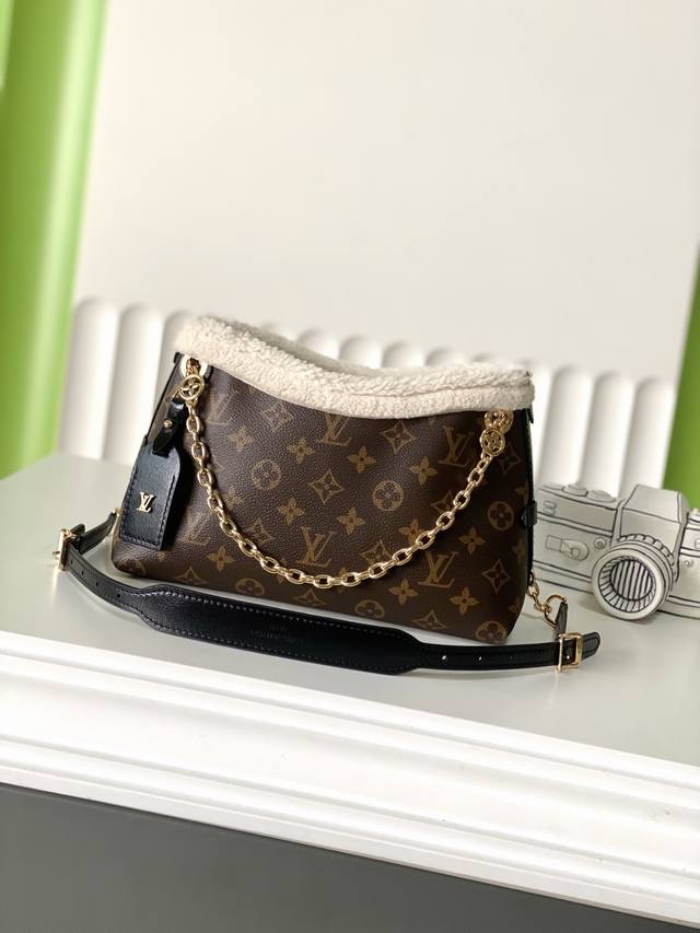 正品级 M26568 26×17×10 Carryall Bb 老花链条斜挎包 顶级原单 变码芯片