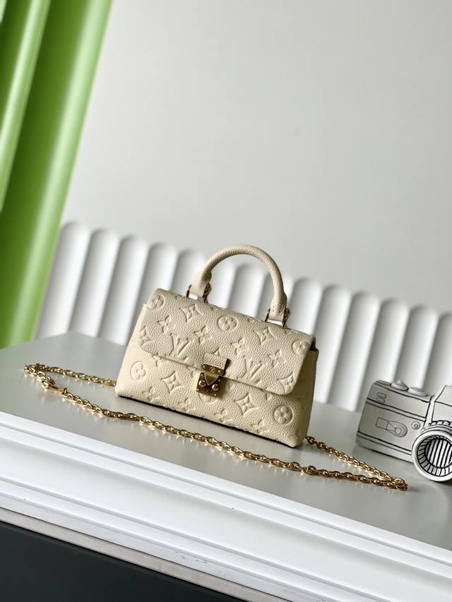 正品级 M12145 12.5×6×21 Nano Madeleine 全皮链条包 顶级原单 变码芯片