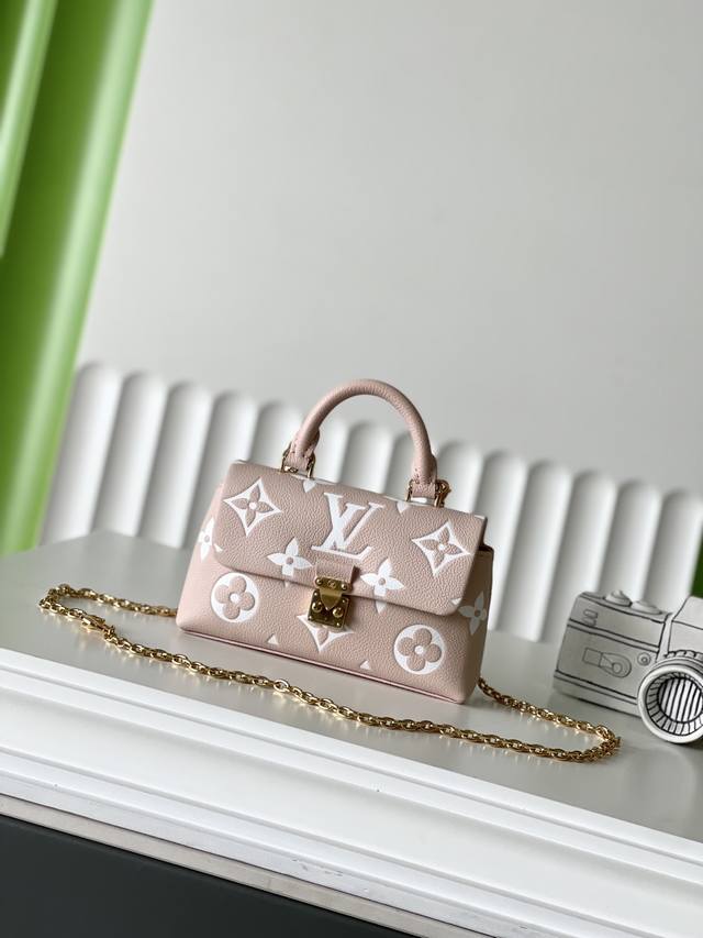 正品级 M13796 12.5×6×21 Nano Madeleine 全皮链条包 顶级原单 变码芯片