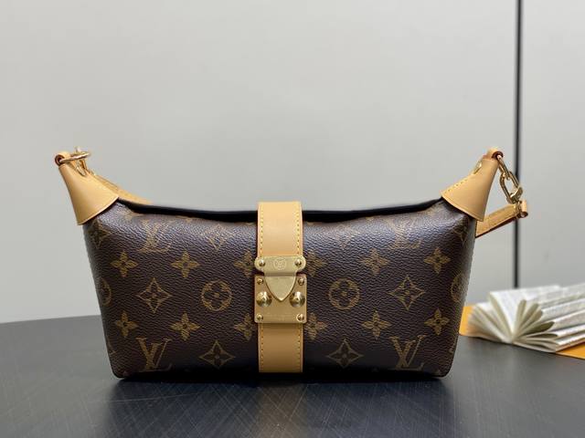 出厂价p 顶级原单 M26191老花 复古腋下包 当季新款 pochette Mia 手袋 本款 pochette Mia 手袋出自 Monogram 系列，为