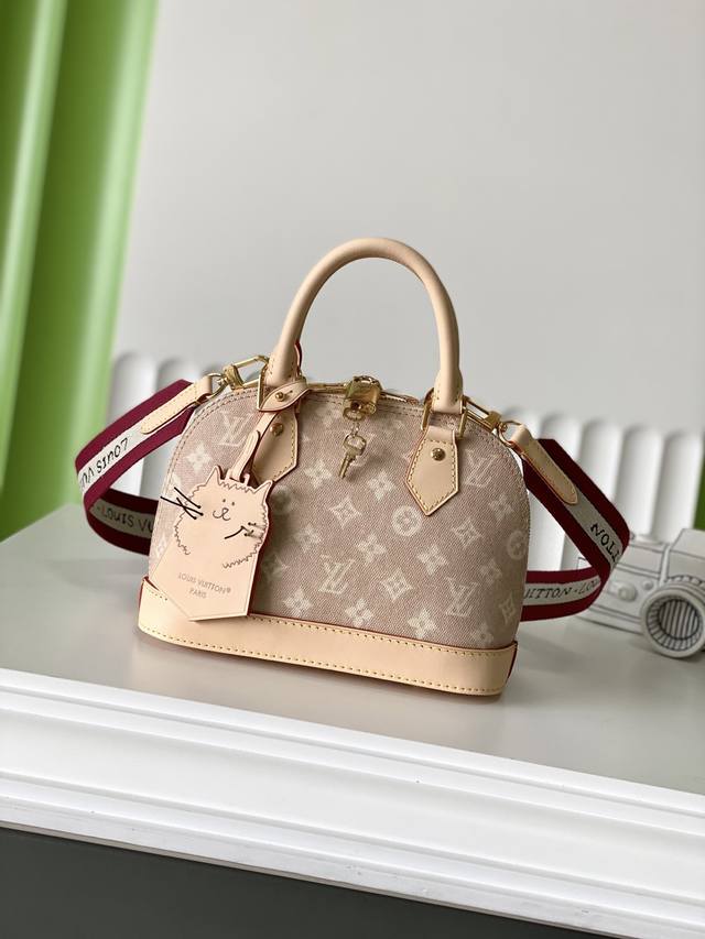 正品级 M25728 23.5×17.5×11.5 Alma Bb 猫咪贝壳包 顶级原单 变码芯片